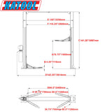 Katool KT-M110 11000 lbs Two Post Car Lift