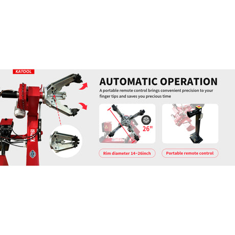 Katool KT-T160 Heavy Duty Truck Tire Changer Machine