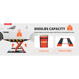 Katool KT-X90E 8000 lbs Electric Mid Rise Scissor Lift