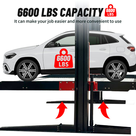 Katool KT-P2700 6600 lbs Two Post Car Lift