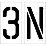 Newstripe 18″ to 36″ Individual Letter & Number Stencils