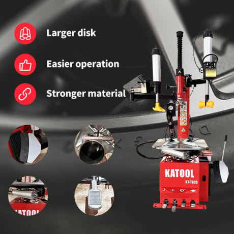 Katool KT-T830 12"-24" Rims Light Duty Assist Arm Tire Changer