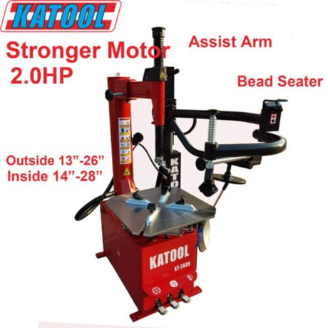 Katool KT-T835 Tire Changer & KT-B750 Wheel Balancer Combo