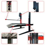 Katool KT-P2700 6600 lbs Two Post Car Lift