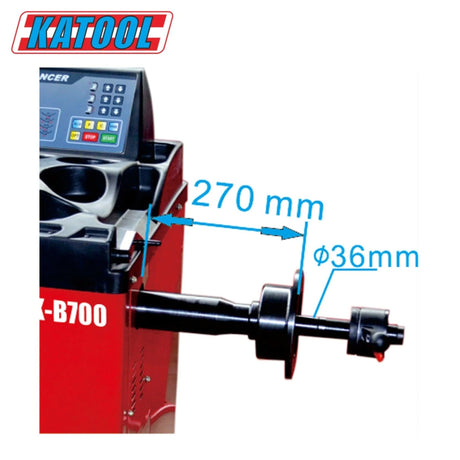 Katool KT-T880 Center Post Tire Changer + KT-B700 Wheel Balancer Combo