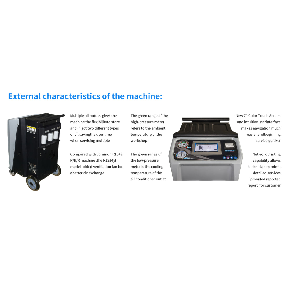 Katool KT-AC2100 Fully Automatic AC Recovery Machine