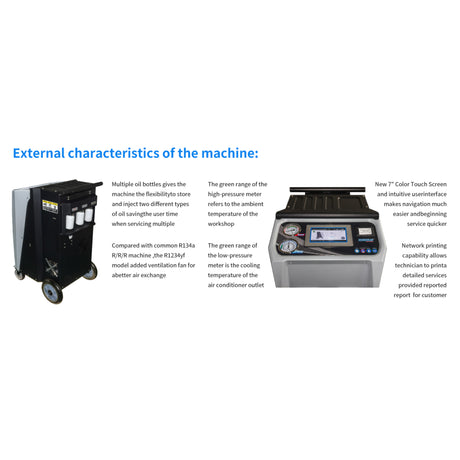 Katool KT-AC2100 Fully Automatic AC Recovery Machine