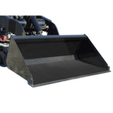 Loflin Fabrication Mini Skid Steer & Compact Tractor Low Profile Bucket