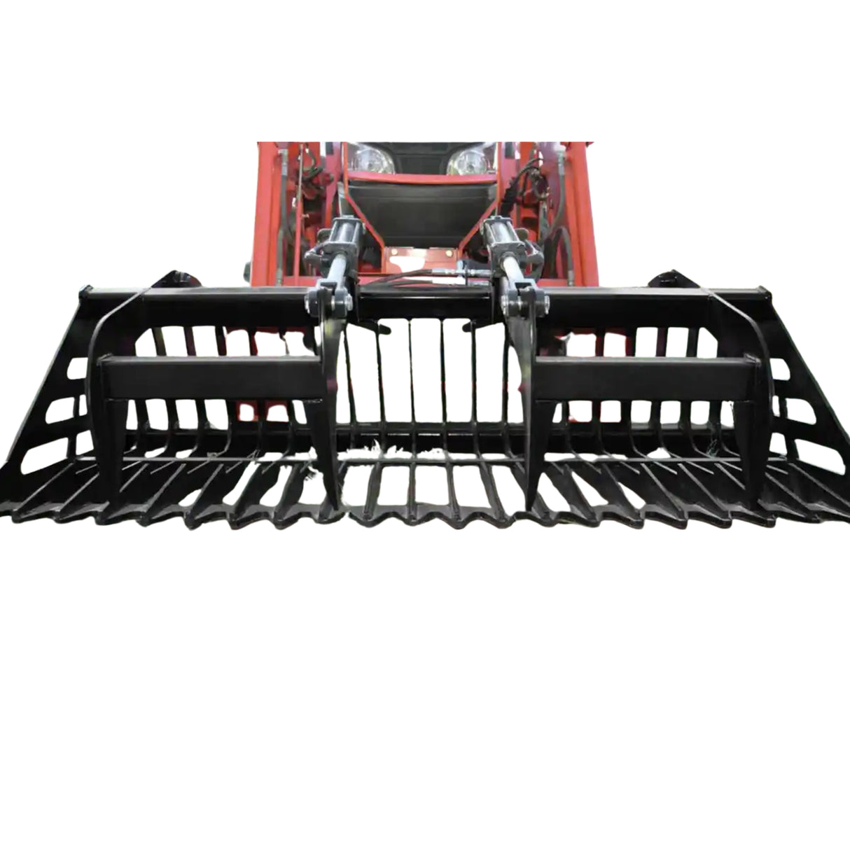 Loflin Fabrication Compact Tractor Rock Bucket Grapple