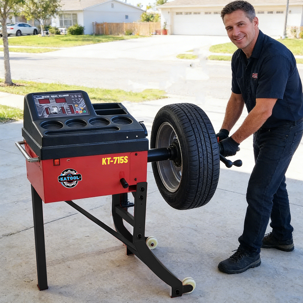 Katool KT-B715S Manual Wheel Balancer