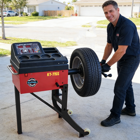 Katool KT-B715S Manual Wheel Balancer