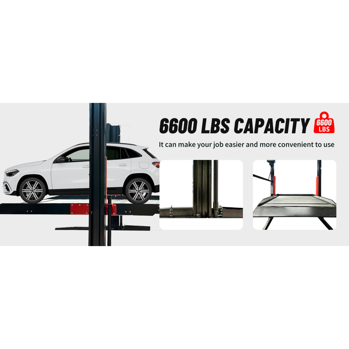 Katool KT-P2700 6600 lbs Two Post Car Lift