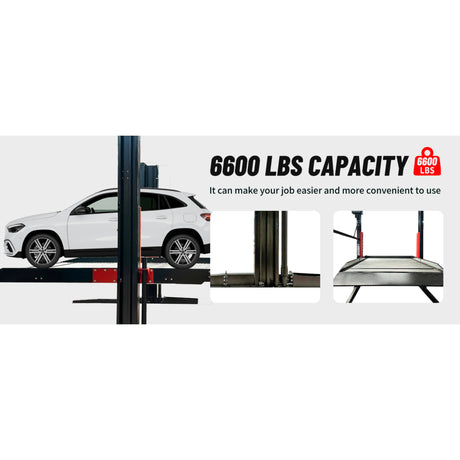 Katool KT-P2700 6600 lbs Two Post Car Lift