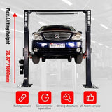 Katool KT-AM120SD 12000 lbs Two Post Car Lift
