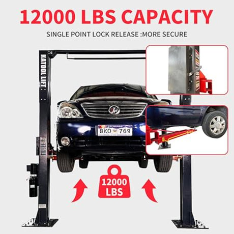 Katool KT-AM120SD 12000 lbs Two Post Car Lift