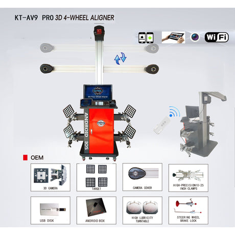 Katool KT-AV9 PRO Wheel Alignment Machine