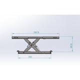 Katool KT-RJ50 5000 lbs Rolling Jack