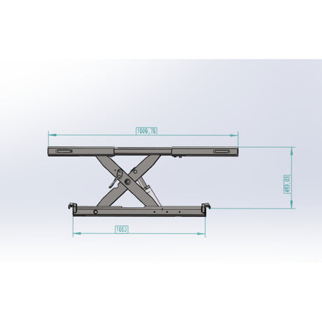 Katool KT-RJ50 5000 lbs Rolling Jack