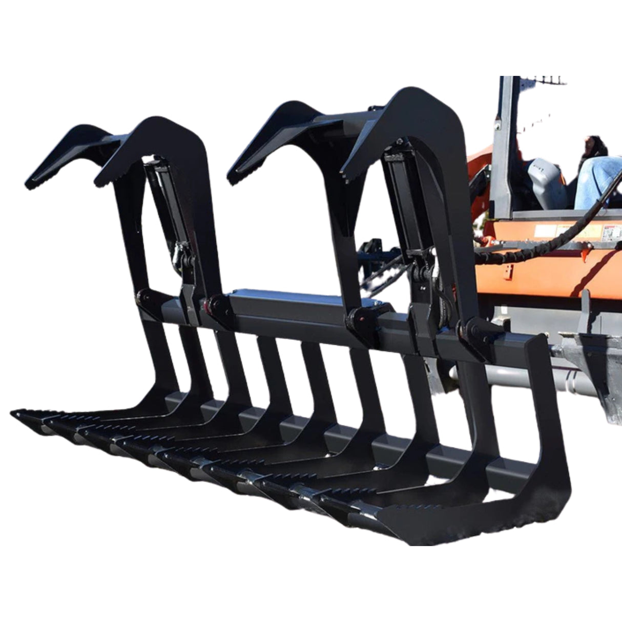 Loflin Fabrication Compact Tractor Root Grapple