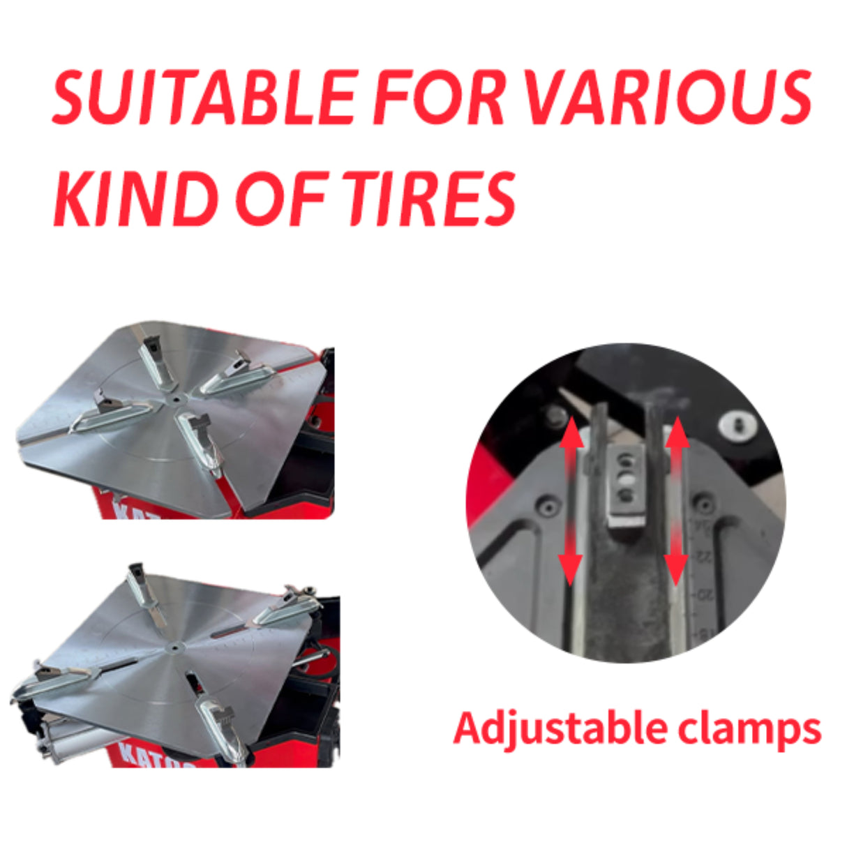 Katool KT-T850 14"-28" Rims Tilt-Back Tire Changer