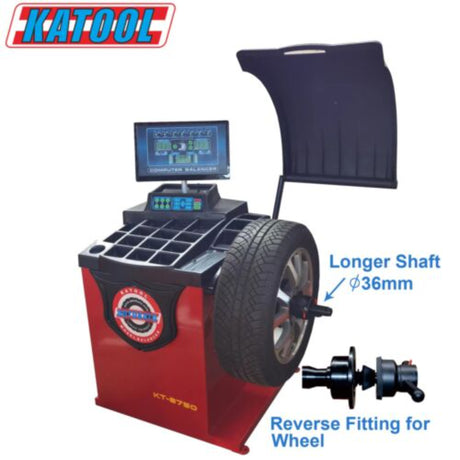 Katool KT-T835 Tire Changer & KT-B750 Wheel Balancer Combo