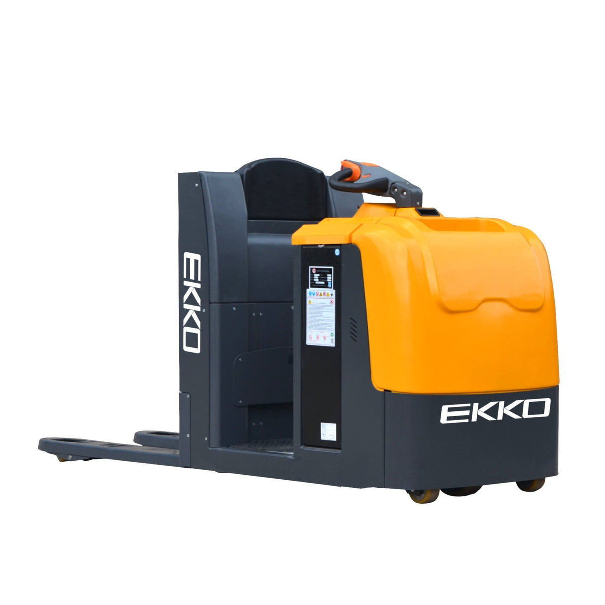 EKKO EPC30A 5,000 lbs Capacity Center-Controlled Rider Pallet Jack