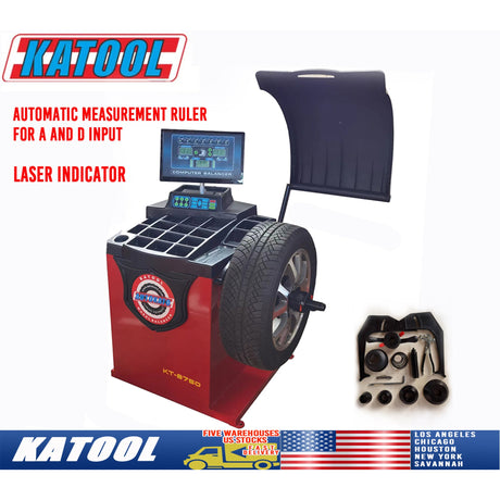 Katool KT-T800 Tire Changer + KT-B750 Wheel Balancer Combo