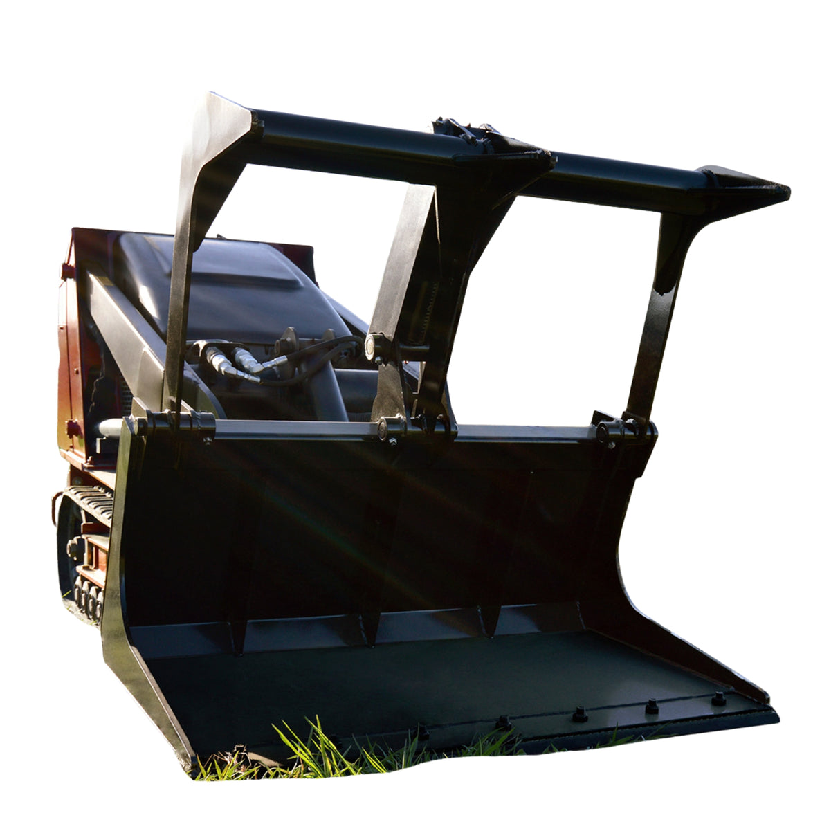 Loflin Fabrication Mini Skid Steer & Compact Tractor Grapple Bucket