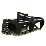 Loflin Fabrication Mini Skid Steer & Compact Tractor Rock Bucket Grapple