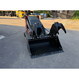 Glacier Attachments Storm 72" HD Grapple Bucket