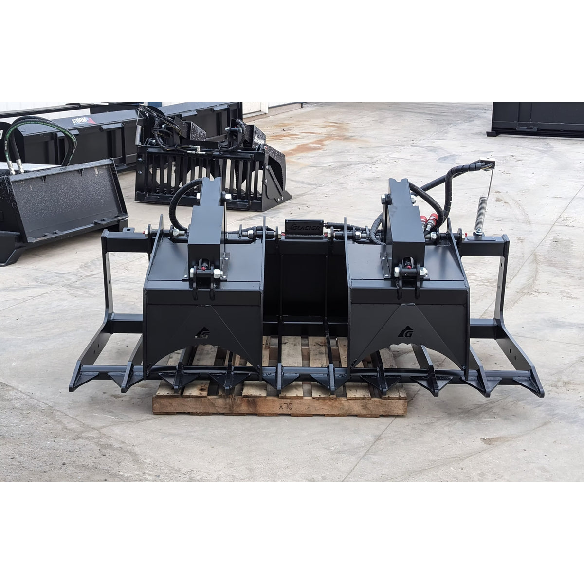 Glacier Attachments Storm 48" Root/Brush Grapple (2 Cylinder)