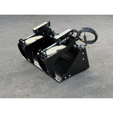 Glacier Attachments Storm 72" HD Grapple Bucket