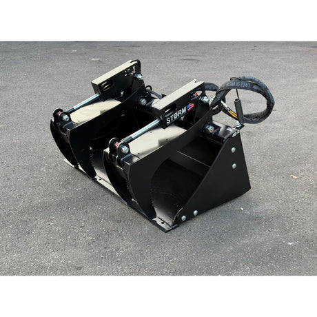 Glacier Attachments Storm 72" HD Grapple Bucket