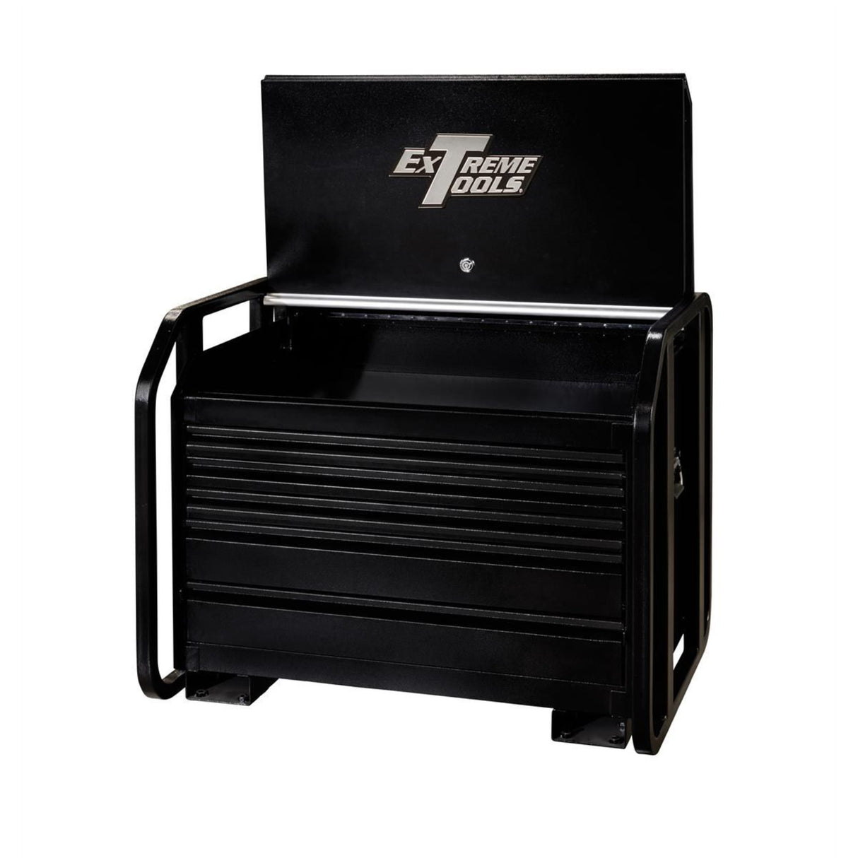 Extreme Tools 36in 5-Drawer Extra Capacity Road Box, Black