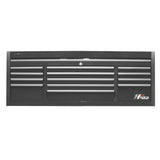Homak 72" HXL 13-Drawer Top Chest — 30" Deep, 265 lb Slides, Powered Top Till