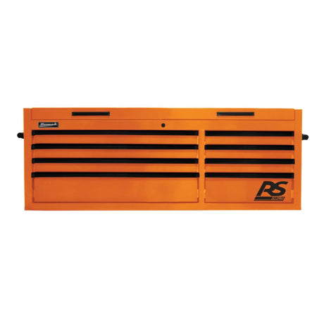 Homak 54" RS Pro 8-Drawer Top Chest — 24" Depth, 100 lb Slides, 3-Outlet Top Till