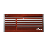 Homak 60" HXL 9-Drawer Top Chest — 30" Deep, 265 lb Slides, Powered Top Till