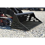 Loflin Fabrication Mini Skid Steer & Compact Tractor Rock Bucket