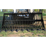 Loflin Fabrication Old Style Skid Steer Rock Bucket with Teeth