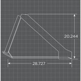 Loflin Fabrication Skid Steer Standard Duty Low Profile Bucket
