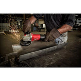 Milwaukee 11Amp 4-1/2In - 5In Braking Grinder with No-Lock Paddle Switch