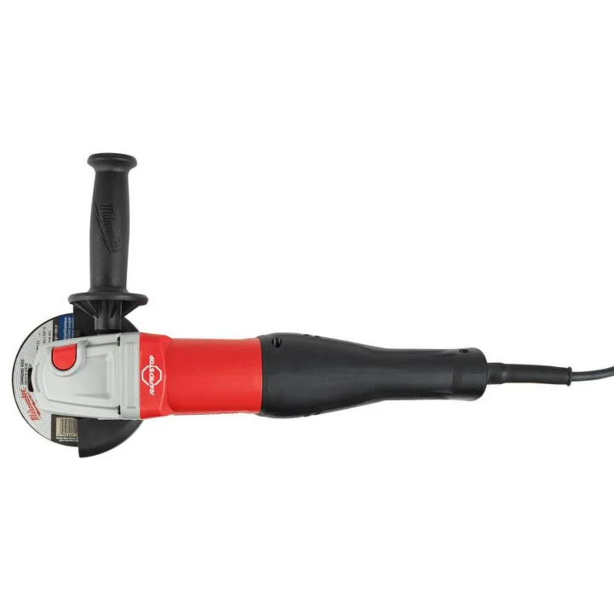 Milwaukee 11Amp 4-1/2In - 5In Braking Grinder with No-Lock Paddle Switch