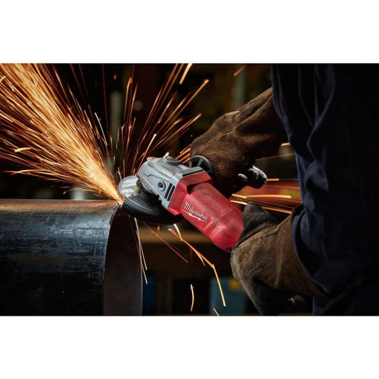 Milwaukee 4-1/2 in. Small Angle Grinder with Paddle No-Lock