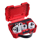 Milwaukee HOLE DOZER with Carbide Teeth Electrician Hole Saw Kit 10pc