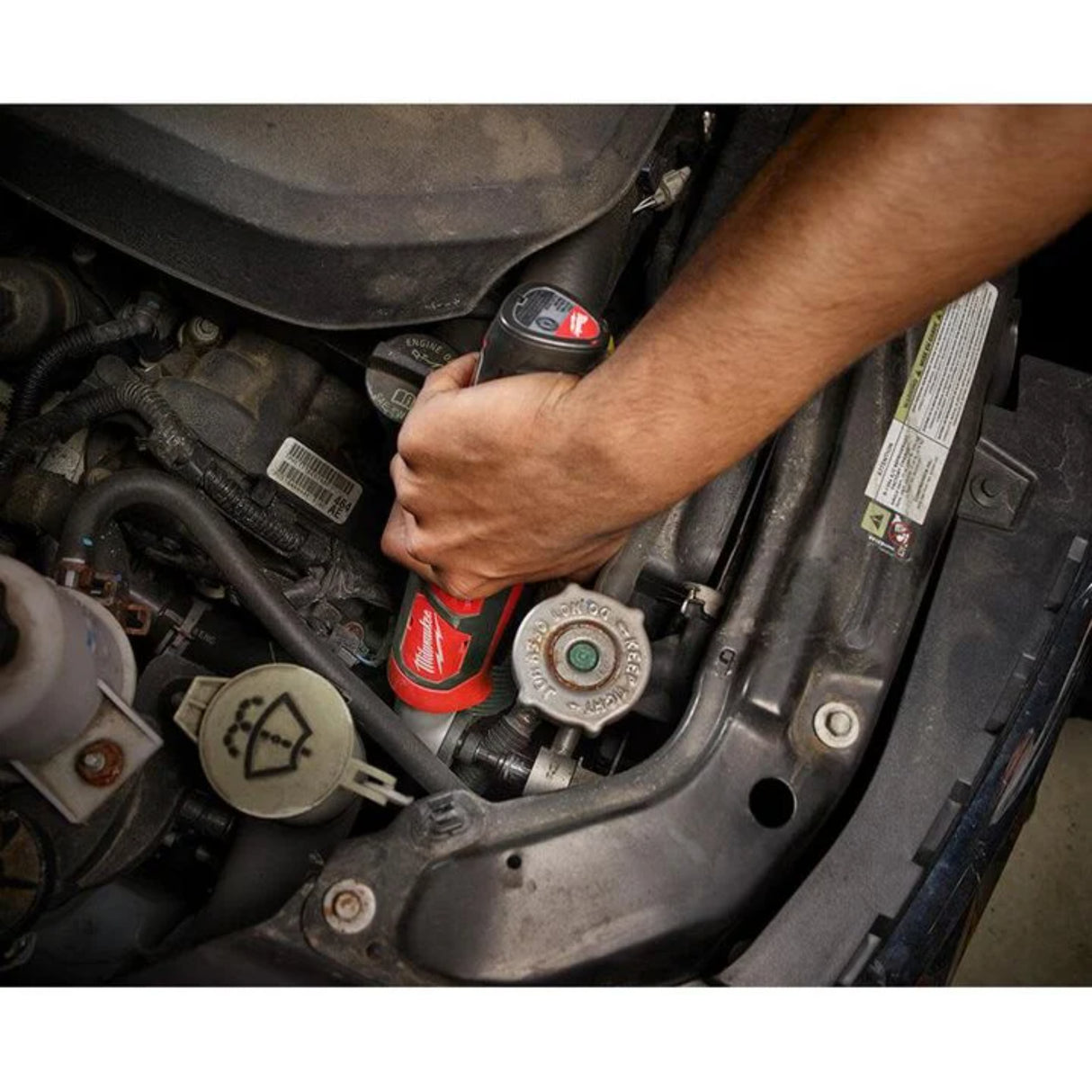Milwaukee M12 1/4 in. Hex Right Angle Impact Driver (Bare Tool)