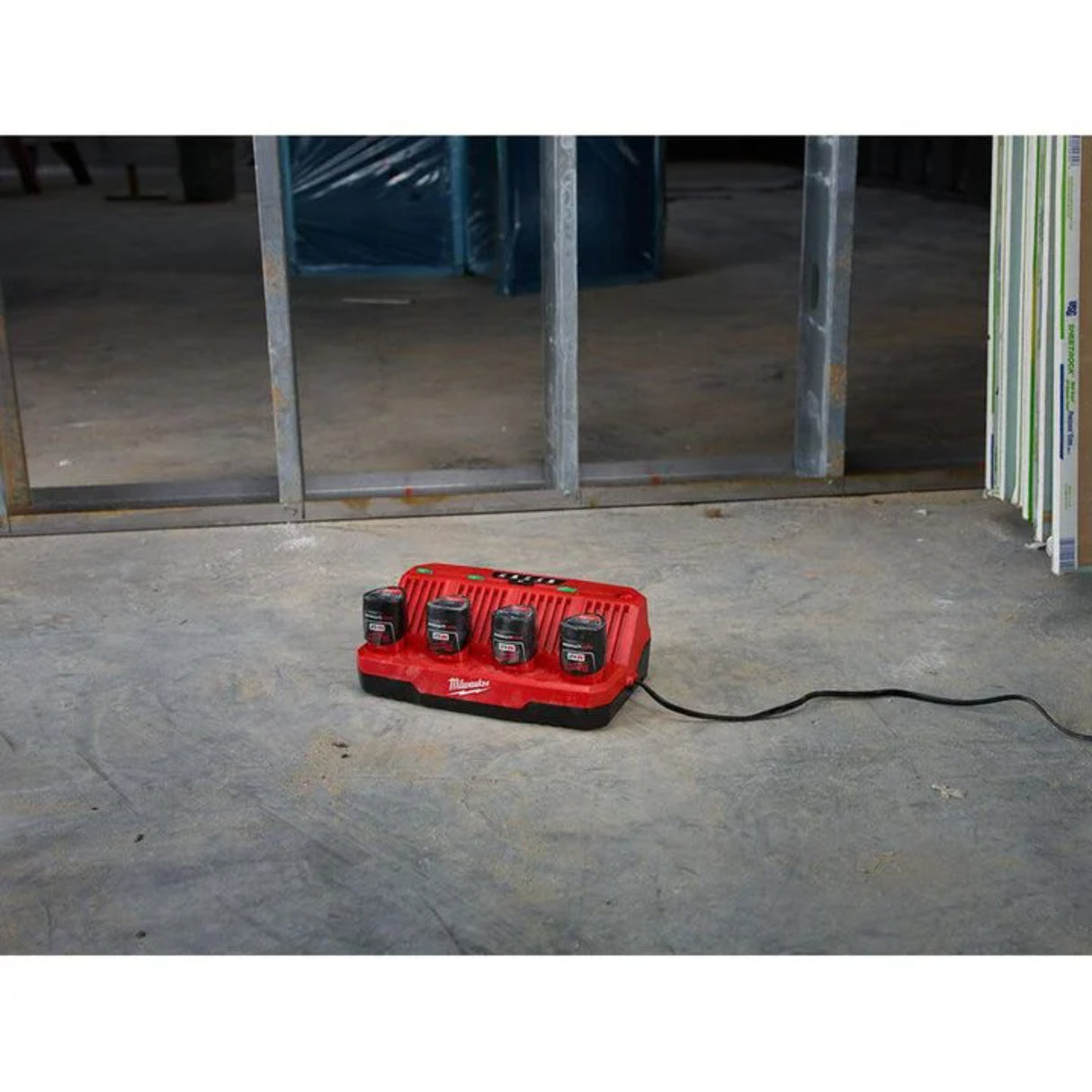 Milwaukee M12 4-Bay Sequential Charger
