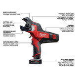 Milwaukee M12 600 MCM Cable Cutter Kit