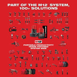 Milwaukee M12 Cordless Lithium Ion Multi Tool (Bare Tool)