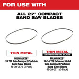 Milwaukee M12 Cordless Sub-Compact Band Saw Kit