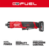 Milwaukee M12 FUEL 1/4 Inch Straight Die Grinder Kit